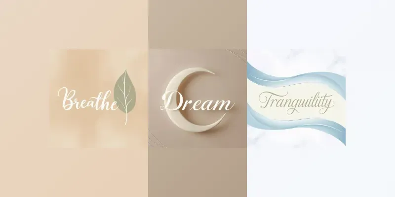 Minimalist Texts And Vector Illustrations generated by undefined