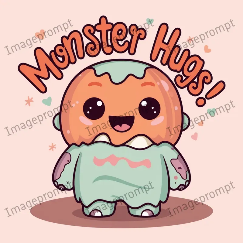 Adorable Kawaii Halloween Monsters