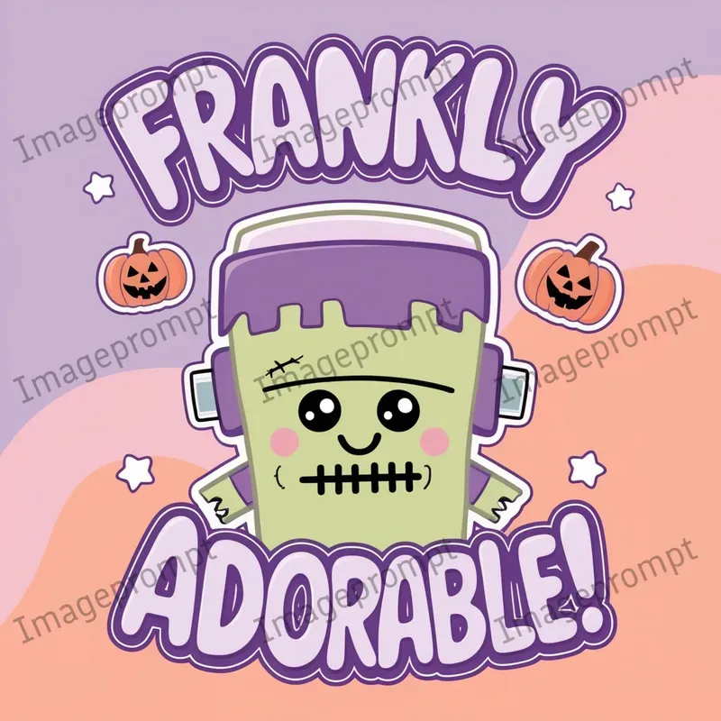 Adorable Kawaii Halloween Monsters