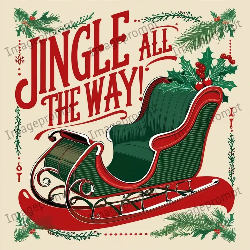 Nostalgic Christmas Vintage Illustrations