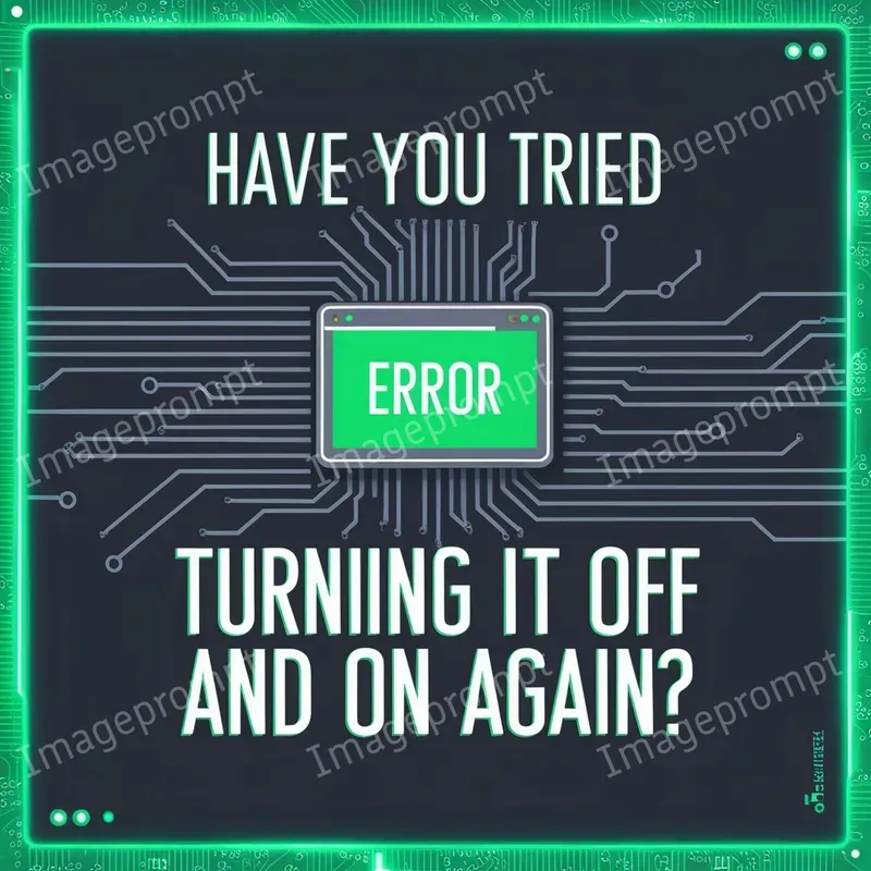 Humorous Tech Meme Illustrations