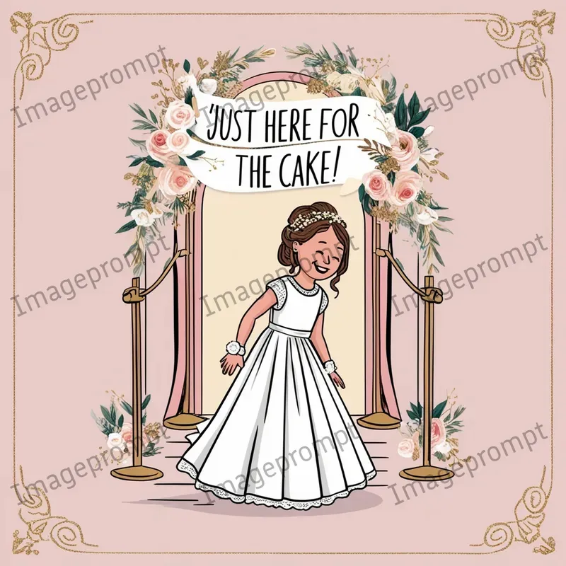 Humorous Wedding Day Meme Illustrations