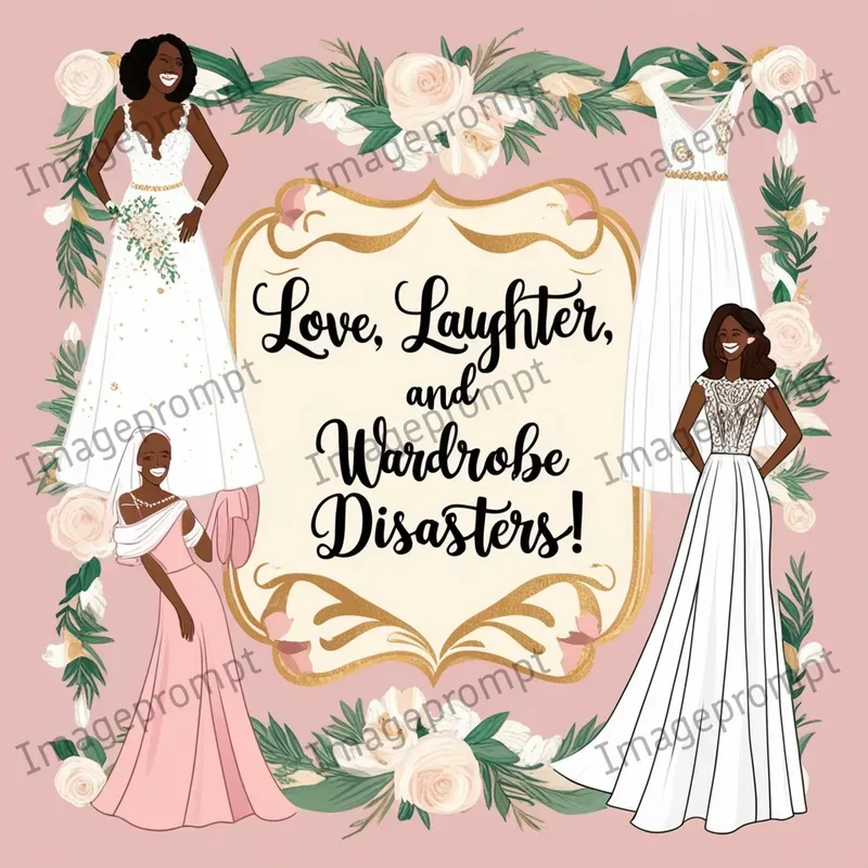 Humorous Wedding Day Meme Illustrations