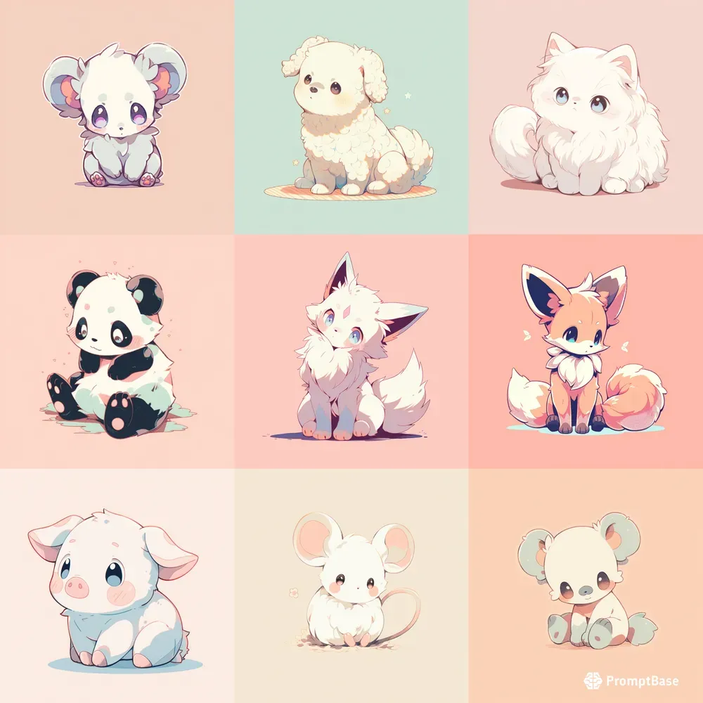Very Cute Anime Pets
