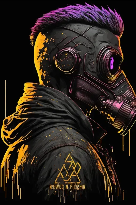 Cyberpunk Man Portraits