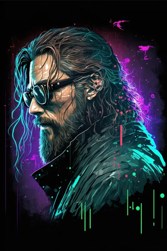 Cyberpunk Man Portraits