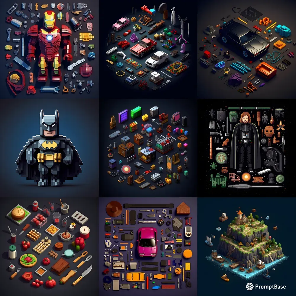 Pixel Art Knollings Golden Hours