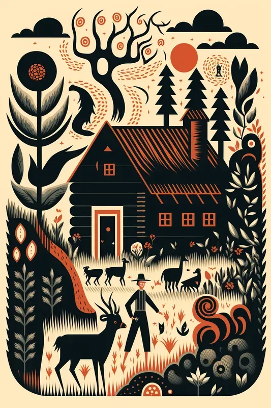 Folksy Style Book Covers