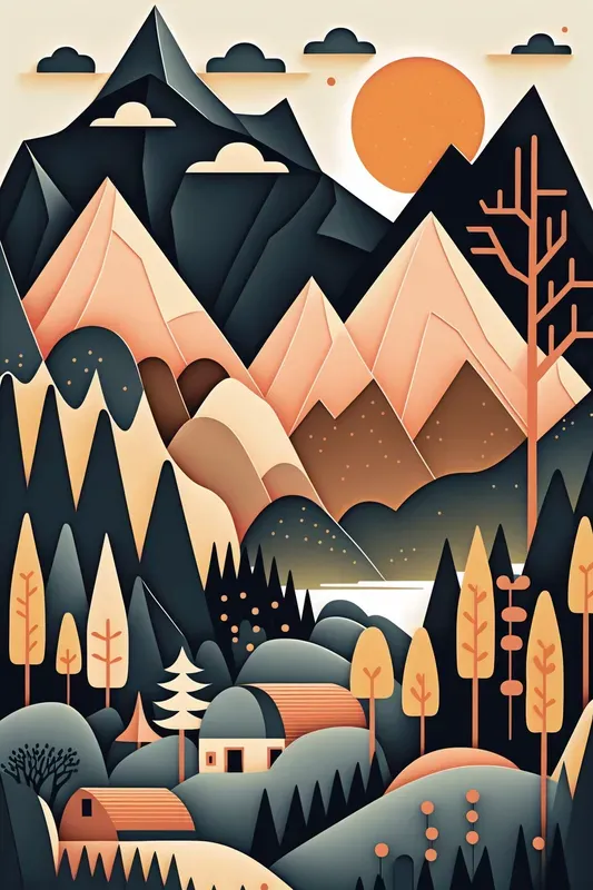 Folksy Style Book Covers