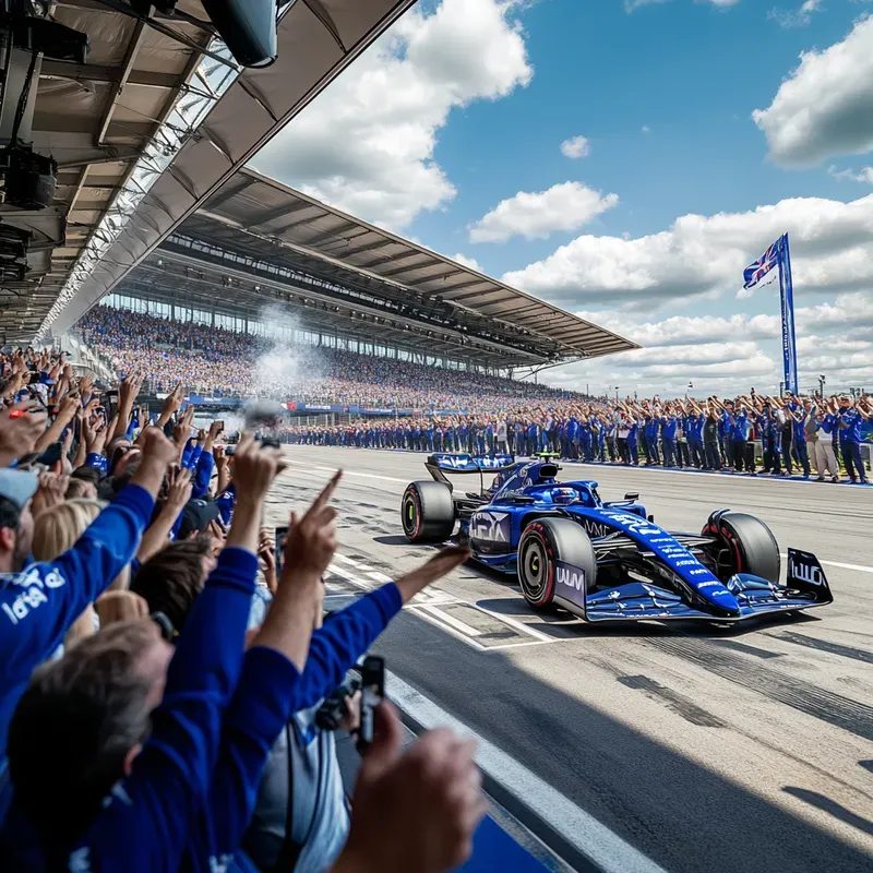 Racing Thrill Spectators Perspectives