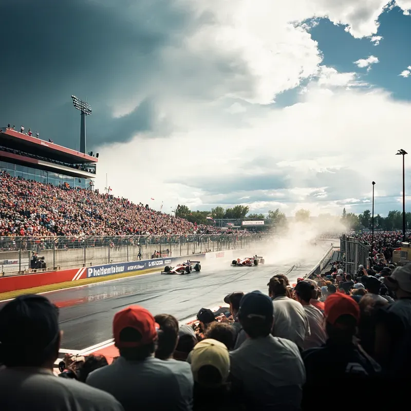 Racing Thrill Spectators Perspectives