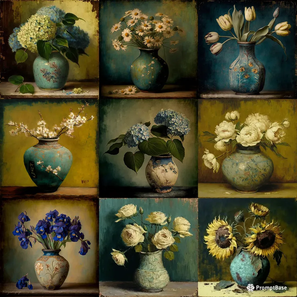 Artistic Flower Vases