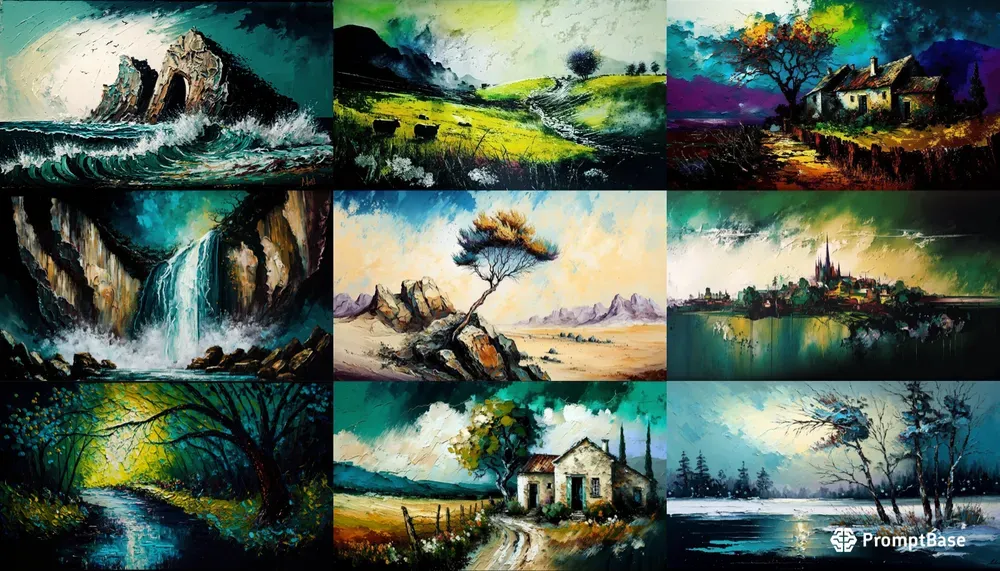 Scenic Oil Paintings