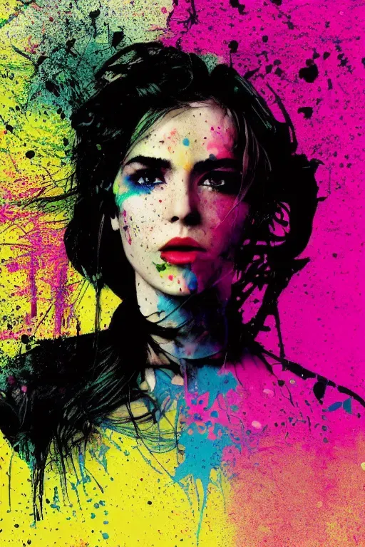 Rainbow Glamour Shot Poster Designs