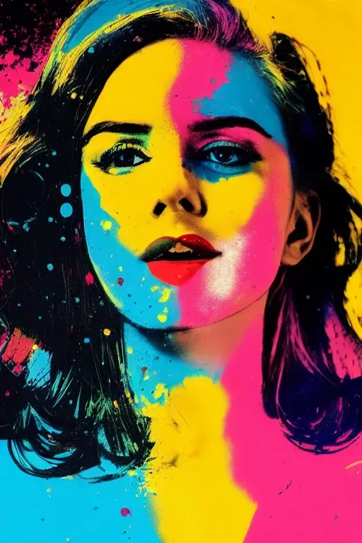Rainbow Glamour Shot Poster Designs