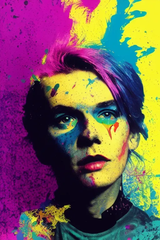 Rainbow Glamour Shot Poster Designs