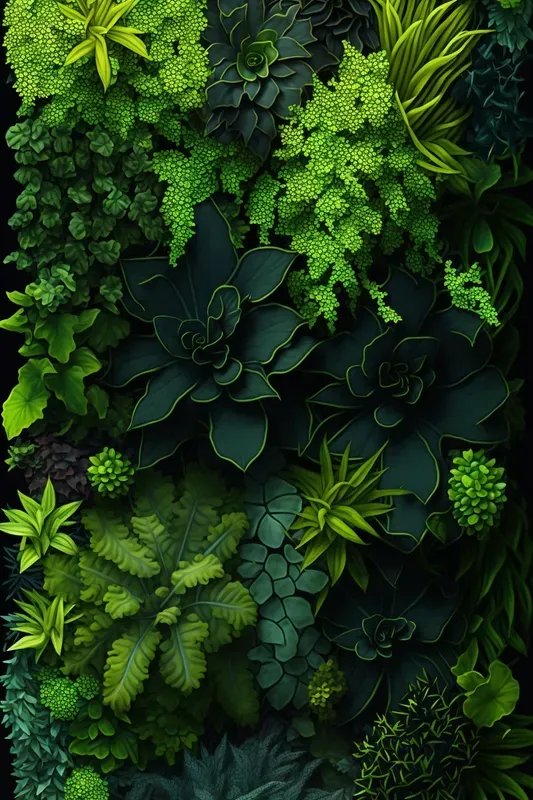 Vertical Garden Pattern Designs