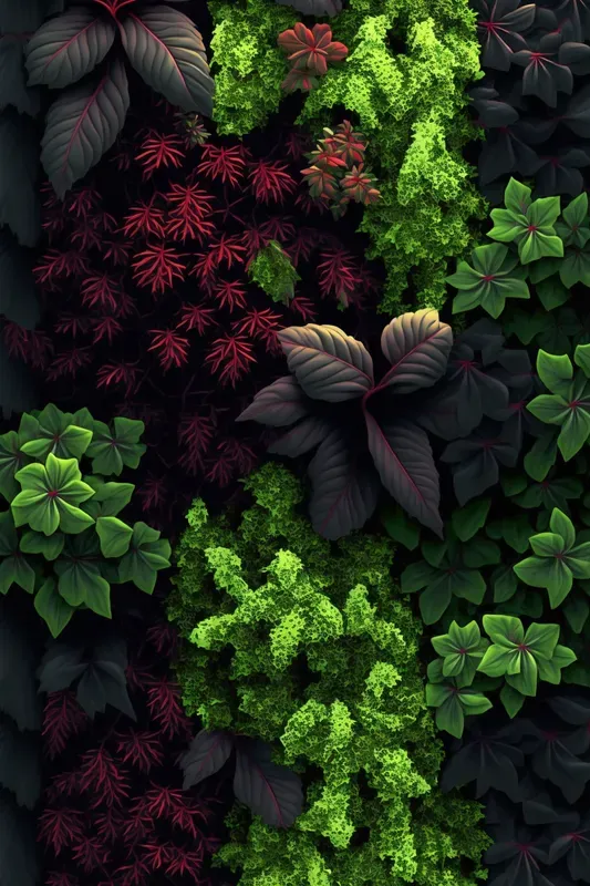 Vertical Garden Pattern Designs