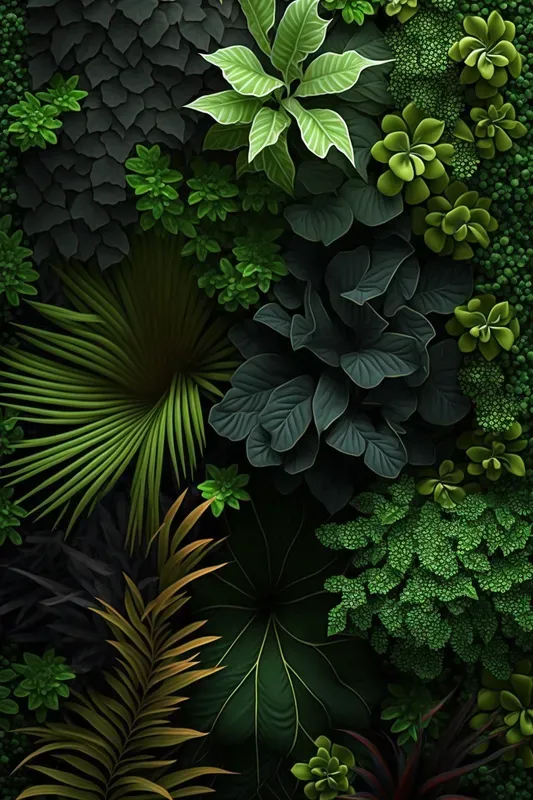 Vertical Garden Pattern Designs