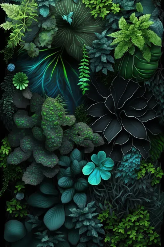 Vertical Garden Pattern Designs