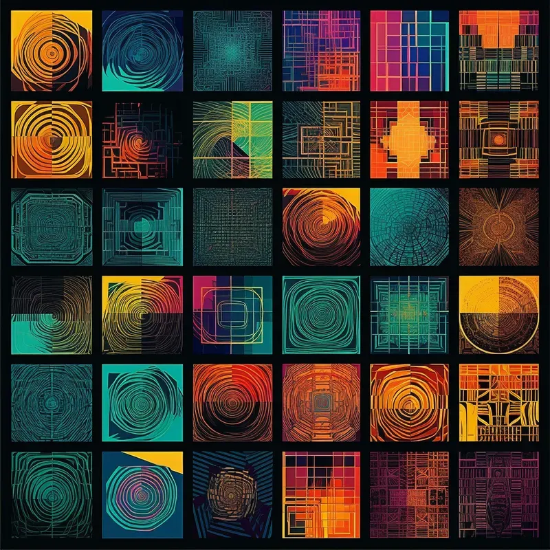 Geometric Patterns Abstract Formulations