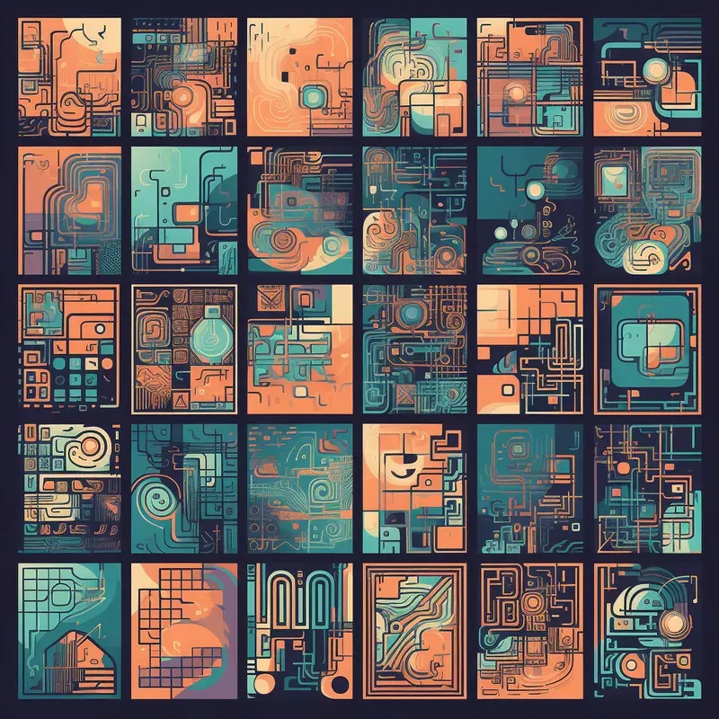 Geometric Patterns Abstract Formulations