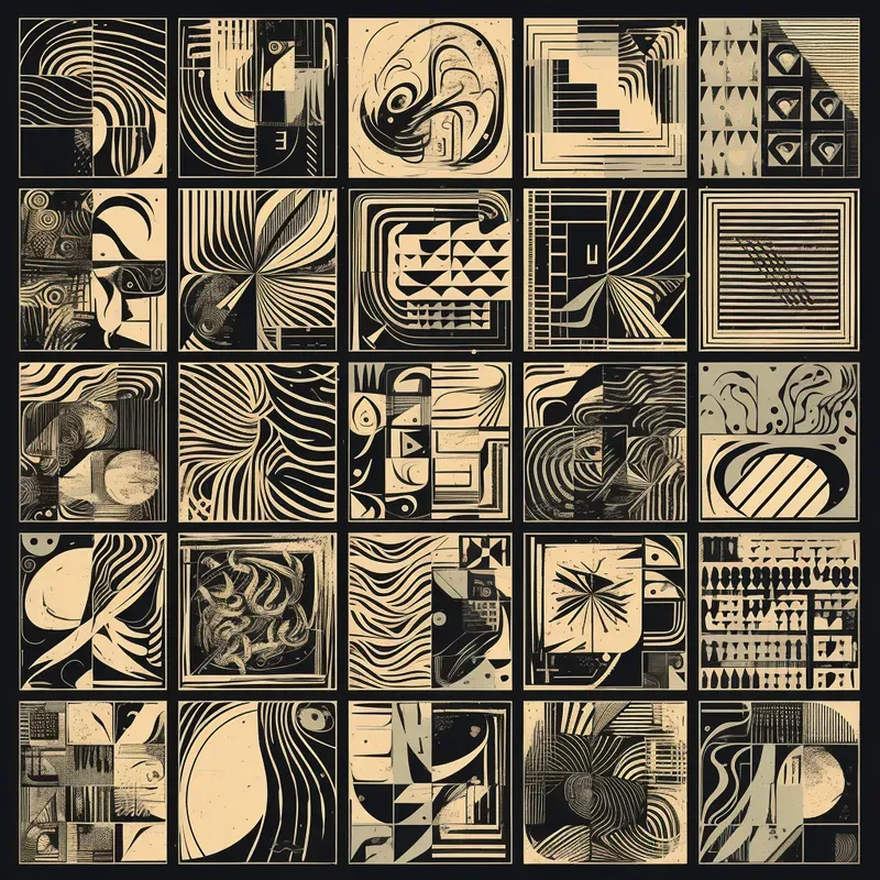 Geometric Patterns Abstract Formulations