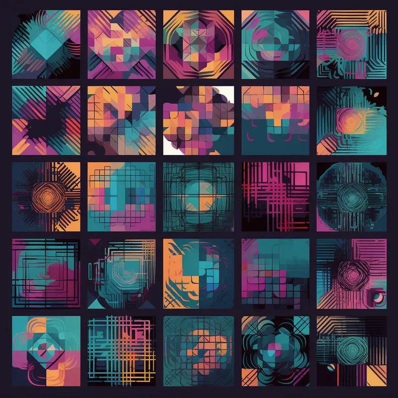 Geometric Patterns Abstract Formulations