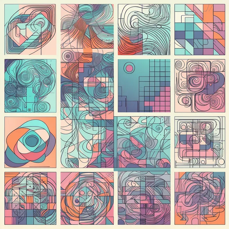 Geometric Patterns Abstract Formulations