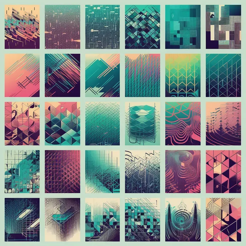Geometric Patterns Abstract Formulations