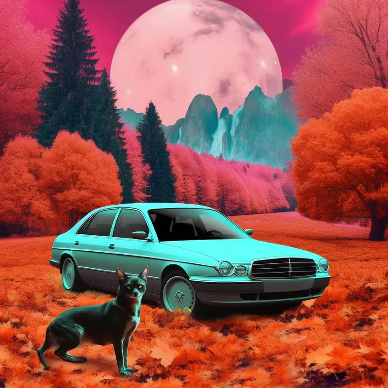 Random Postinternet Vaporwave Collages