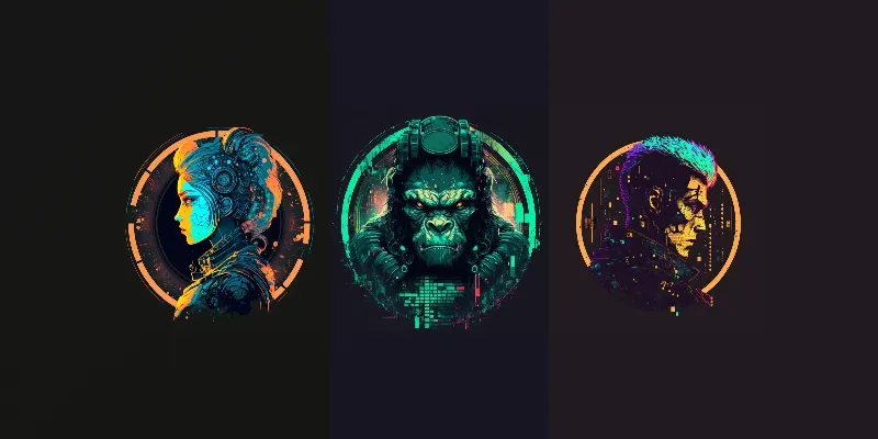 Cyberpunk Avatars generated by undefined