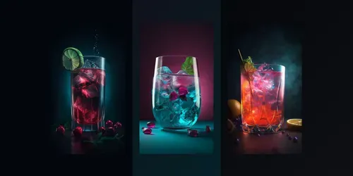 Delicious Enigmatic Cocktails generated by midjourney