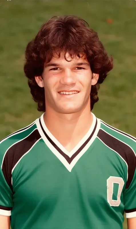 Vintage Portraits Of 80s Soccer Players