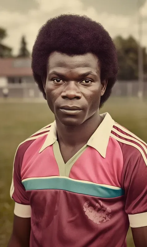 Vintage Portraits Of 80s Soccer Players