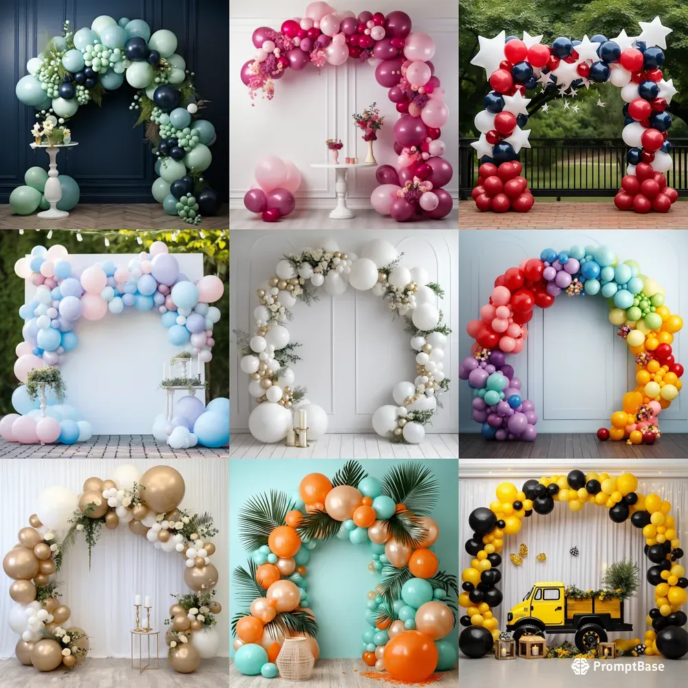 Balloon Party Garlands