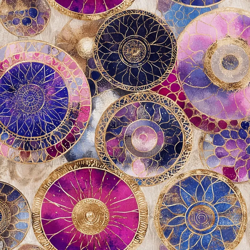 Luxurious Golden Seamless Patterns