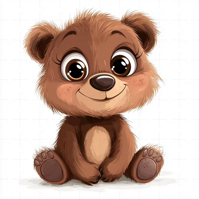 Cartoon Smiling Animals