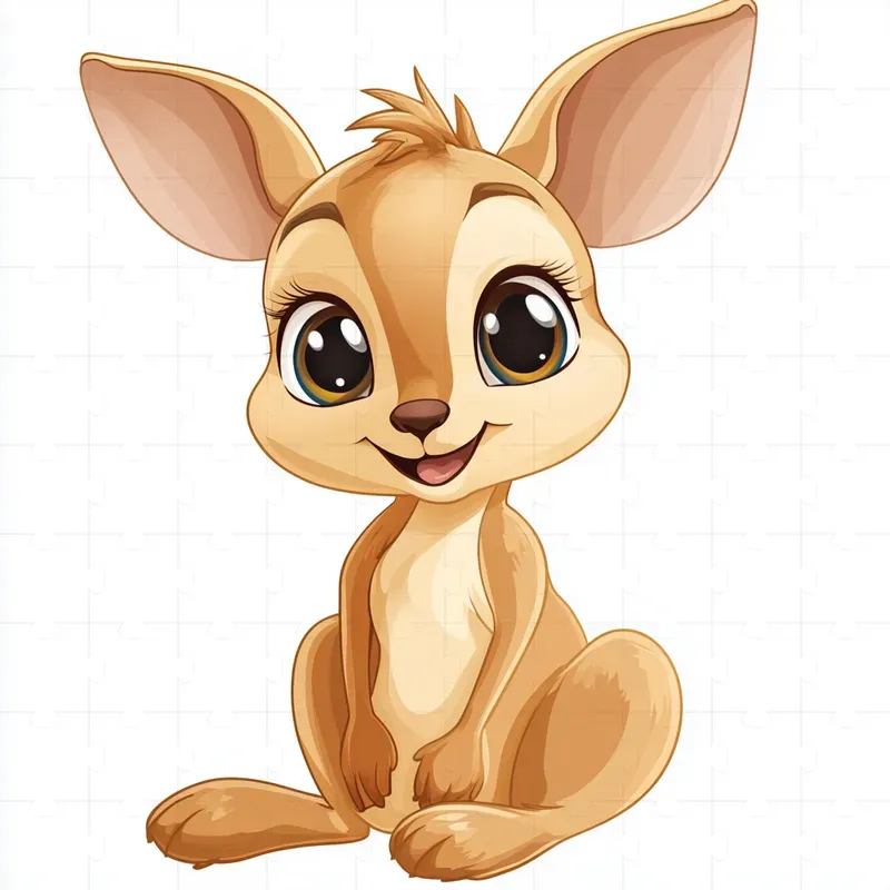 Cartoon Smiling Animals