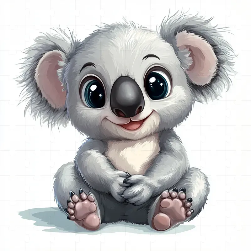 Cartoon Smiling Animals