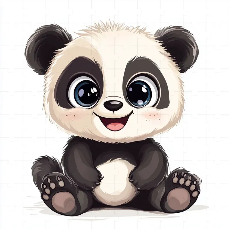 Cartoon Smiling Animals