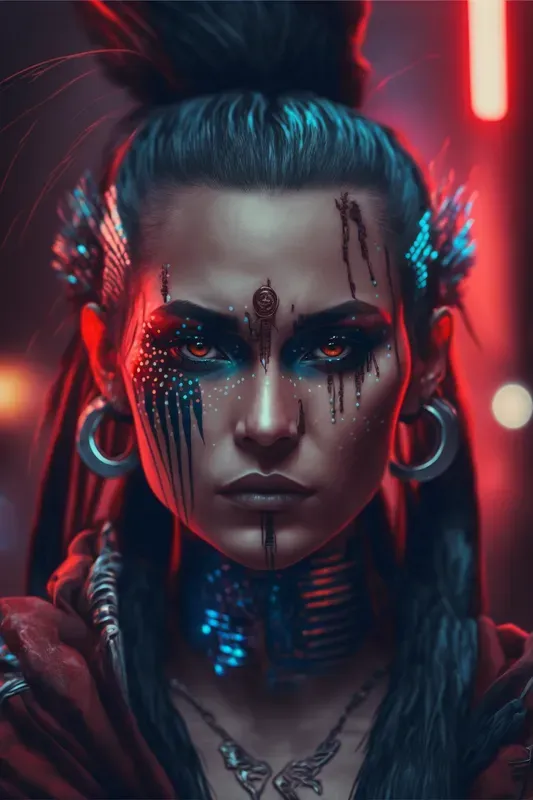 Cyberpunk Women Avatars