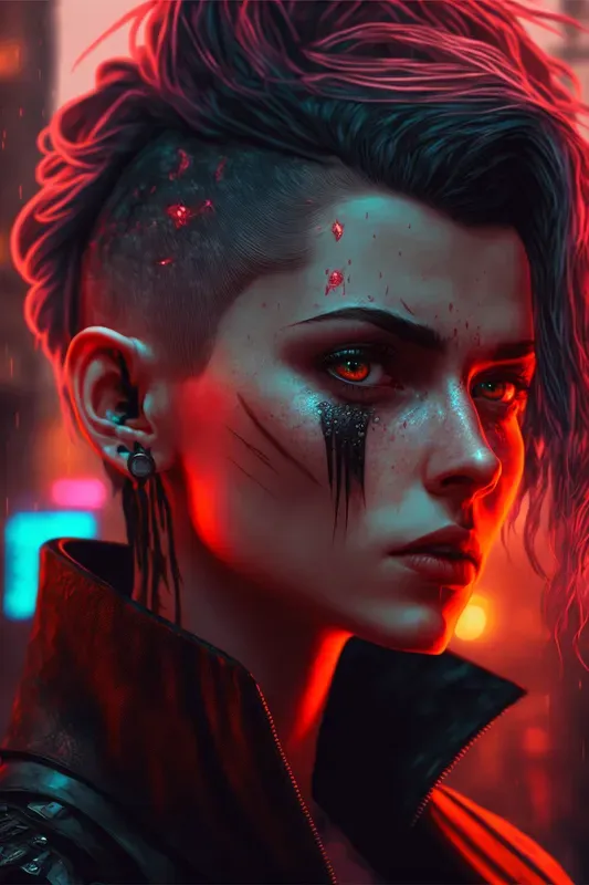 Cyberpunk Women Avatars