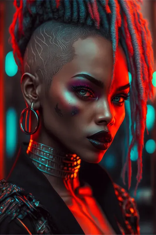 Cyberpunk Women Avatars