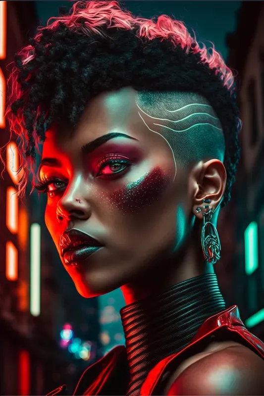 Cyberpunk Women Avatars