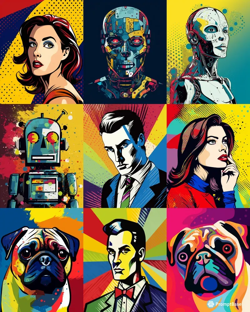 Abstract Portrait Artworks