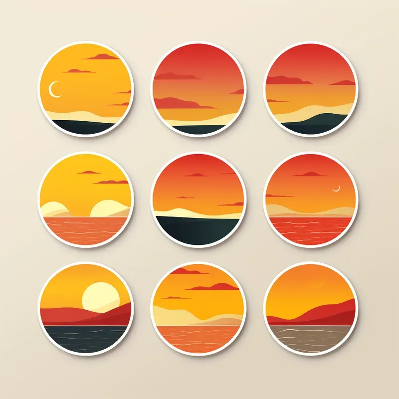 Minimalist Stickers