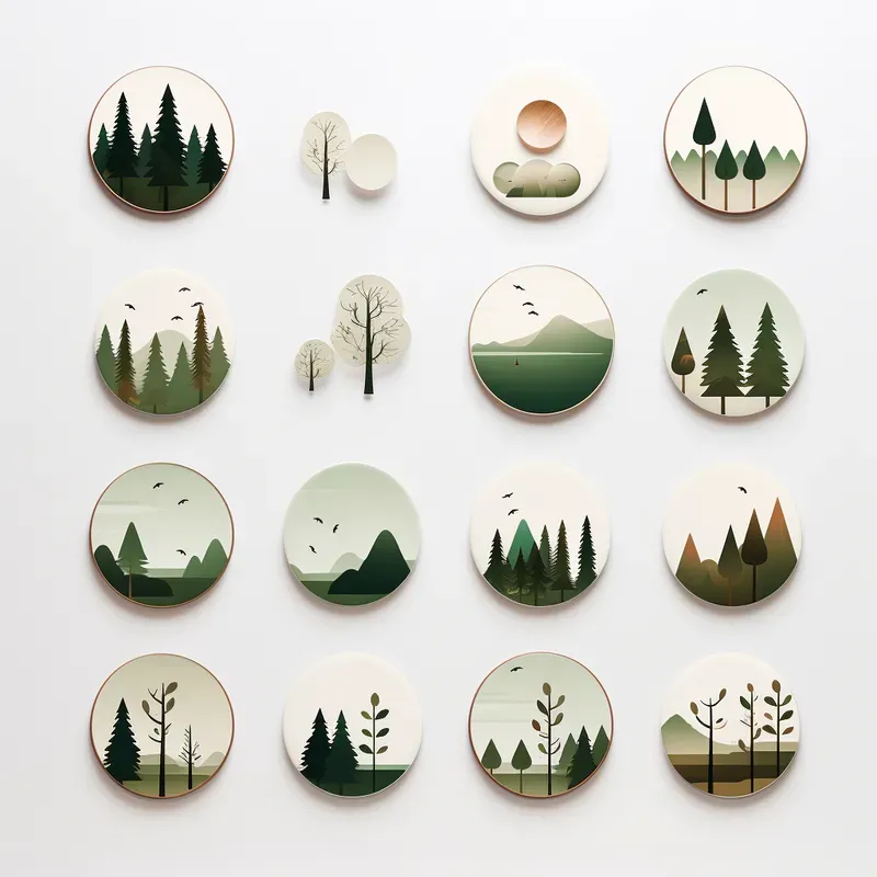 Minimalist Stickers