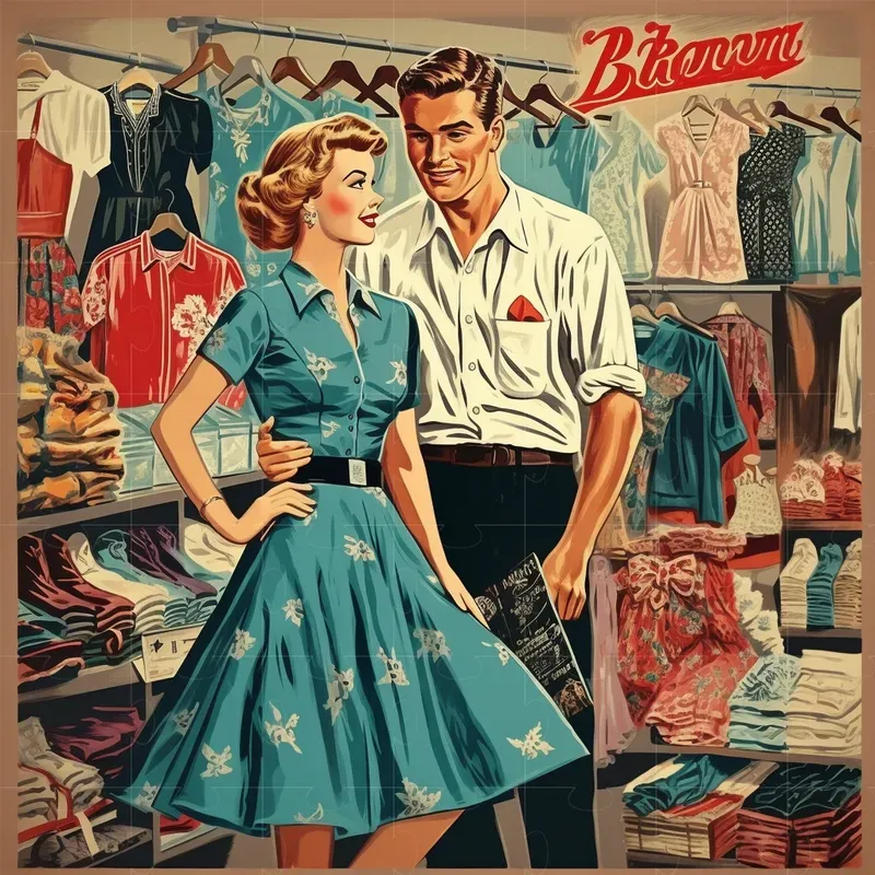 1950s Retro Ads
