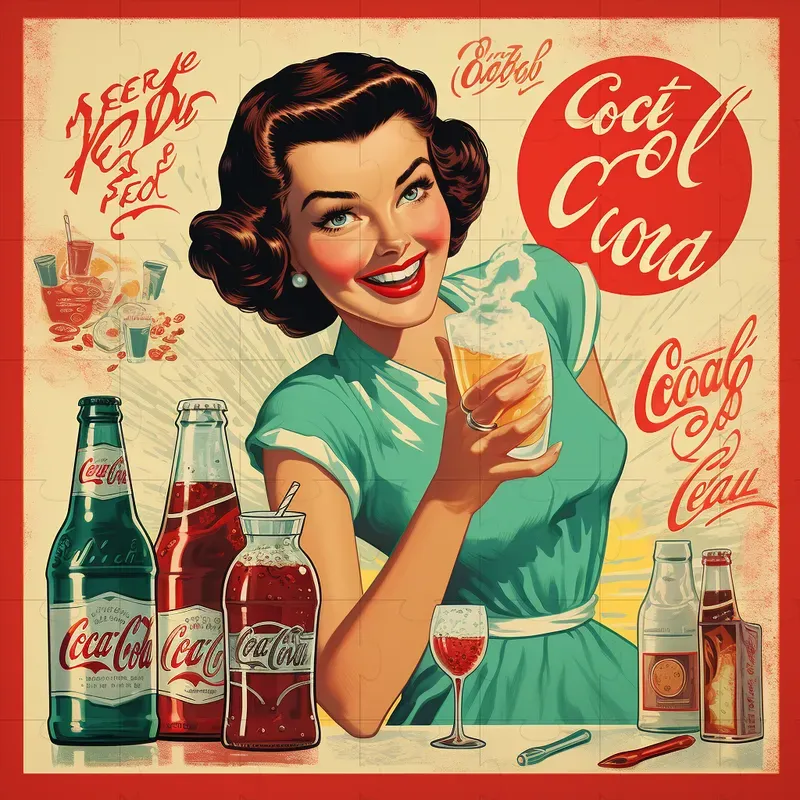 1950s Retro Ads